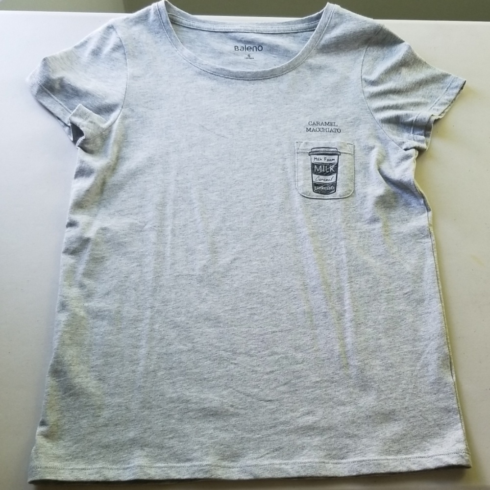 NWOT BALENO Caramel Macchiato Shirt